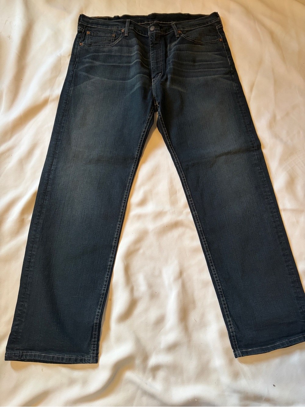 Levi's Indigo Straight-Leg Jeans